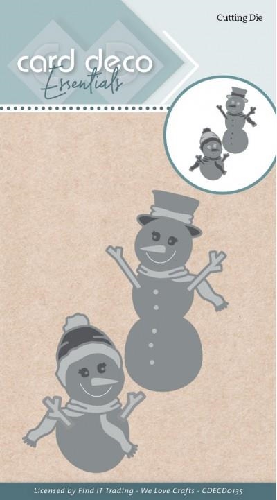 Card Deco dies Snowmen
